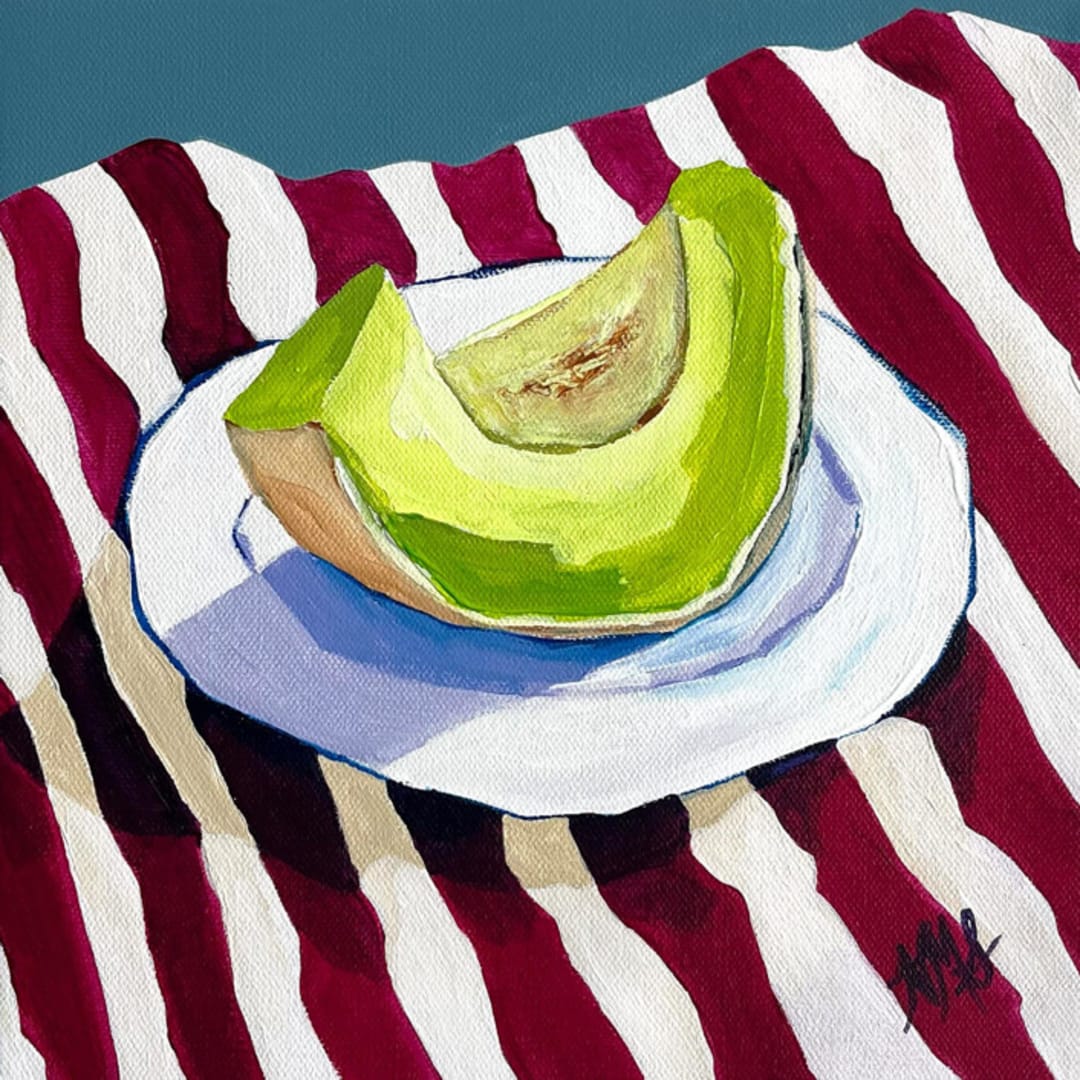 "Honeydew" - Original Painting in multicolorassorted-colors by Nicole Simms