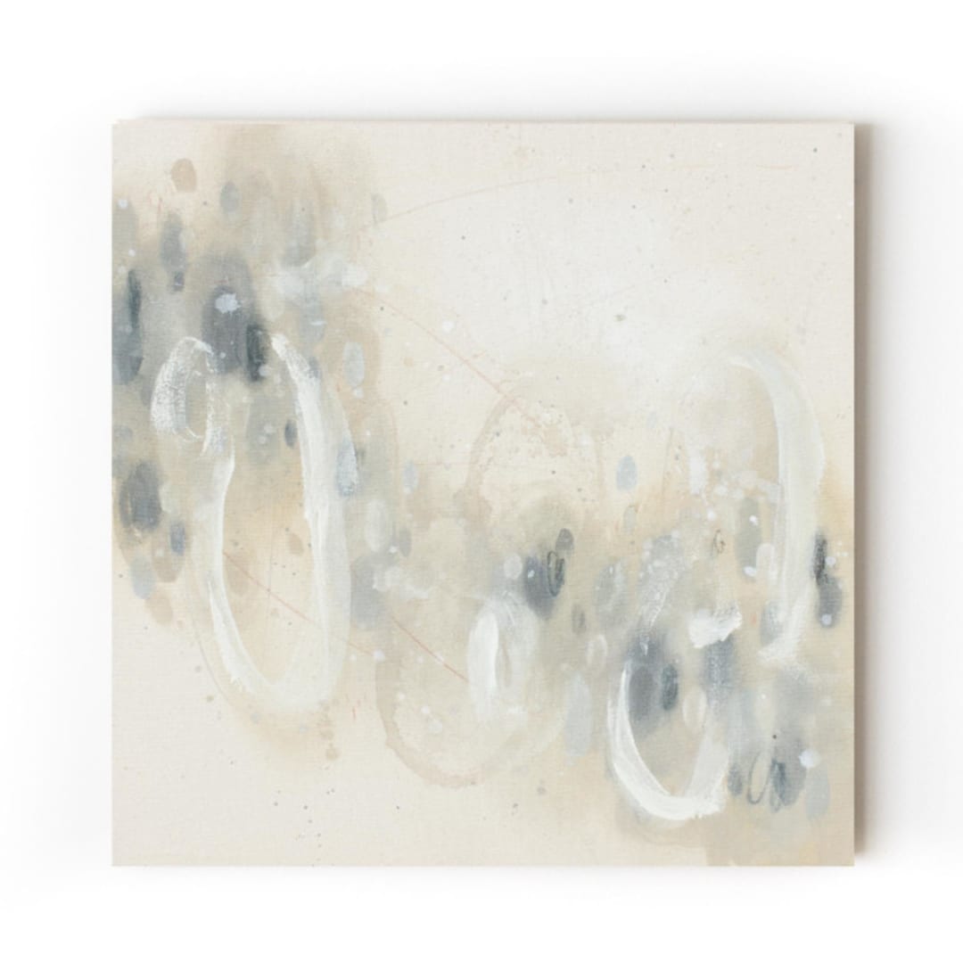 "Intuition II" - Original Painting in beige by Christa Kimble