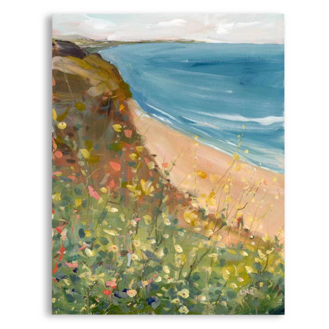 "Cruz" - Original Painting in multicolor by Lindsay Megahed