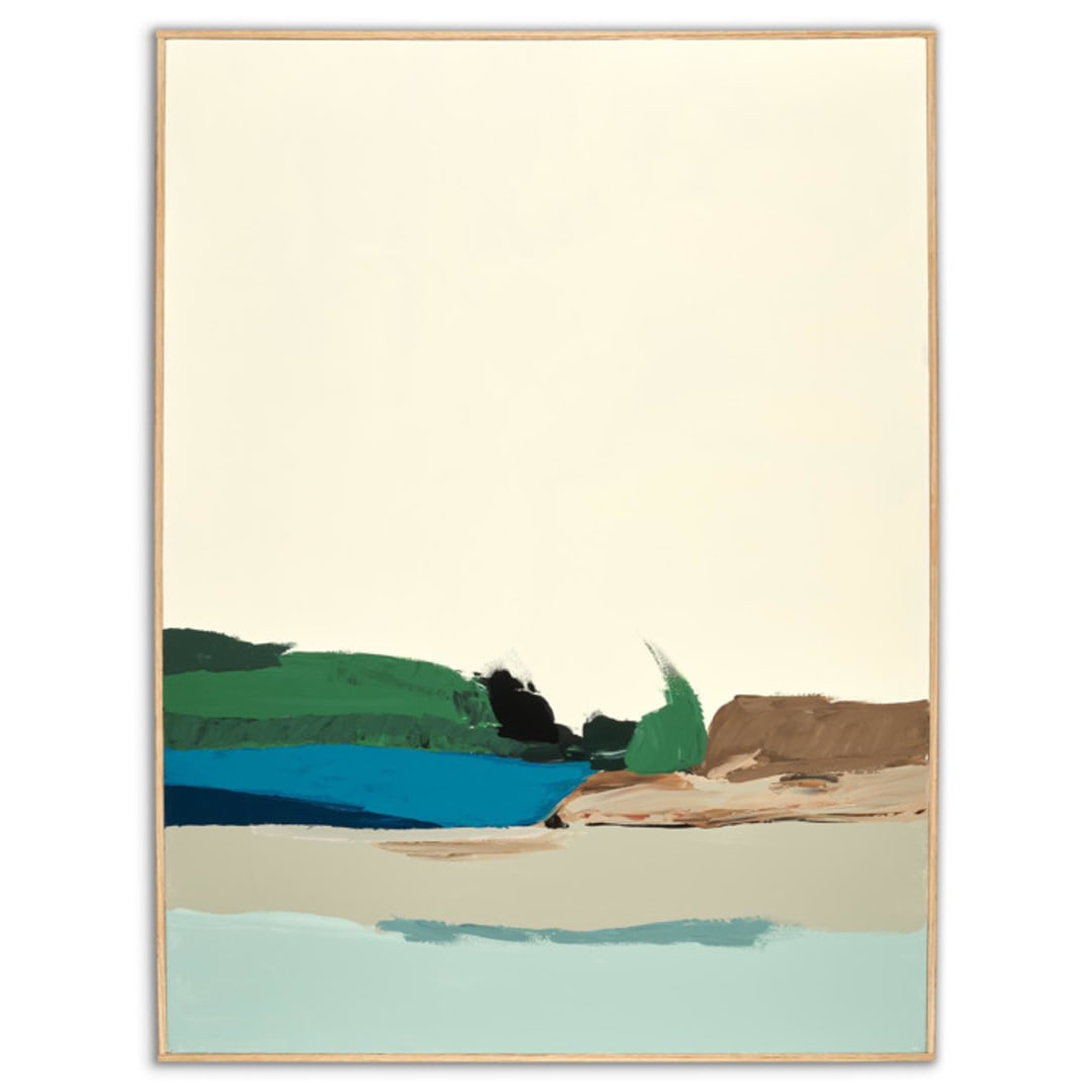 "Spring Seascape Series" - Original Painting in multicolorassorted-colors by Caryn Owen