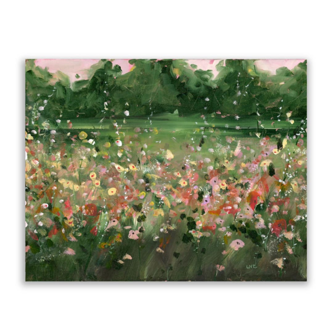 "Olive Grove" - Original Painting in multicolor by Lindsay Megahed