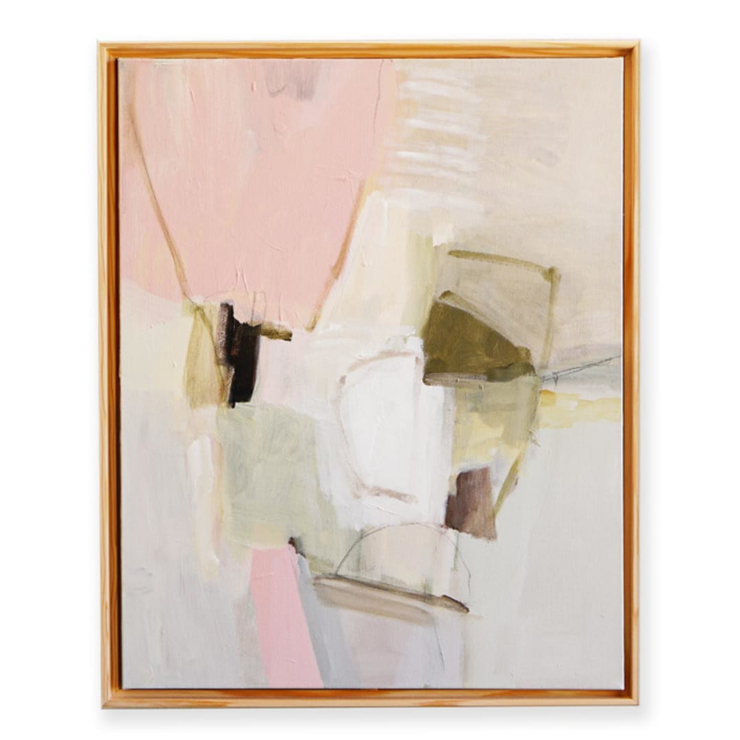 "Rosé Nobile" - Original Painting in pink by Shina Choi