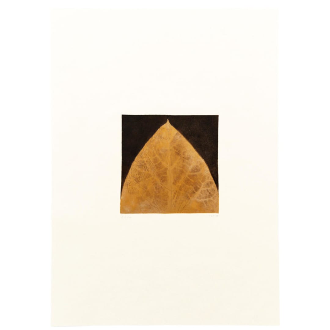 "Copper Leaf Painting" - Original Painting in multicolorassorted-colors by Dana Williamowsky