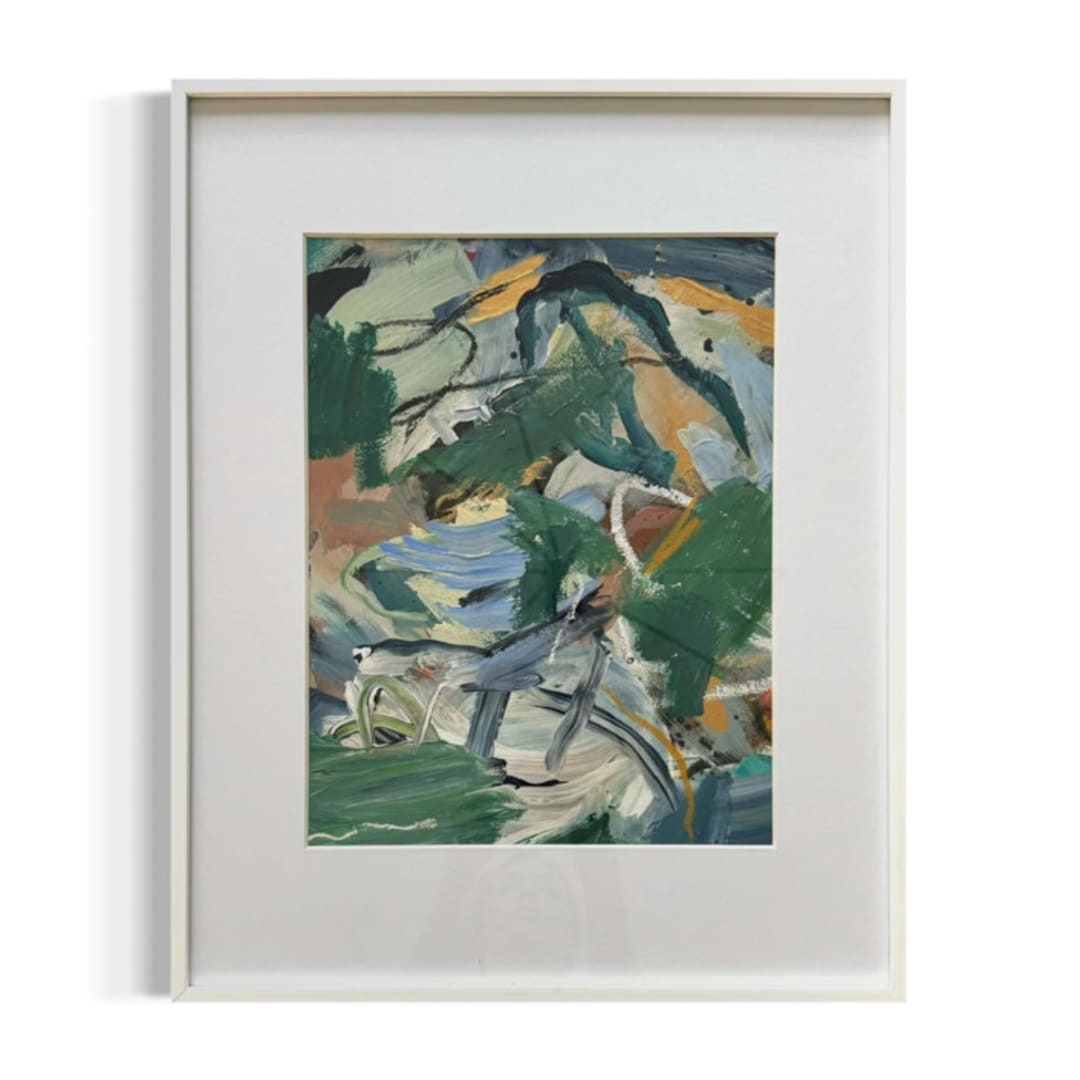 ""Netherfield Light, No. 2" – 20x16 – Framed Original Painting" - Original Painting in multicolorassorted-colors by Sarah Mankin