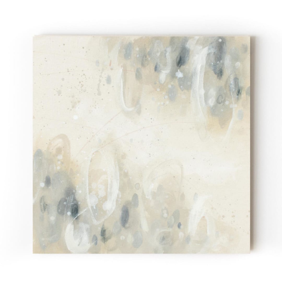"Intuition I" - Original Painting in beige by Christa Kimble