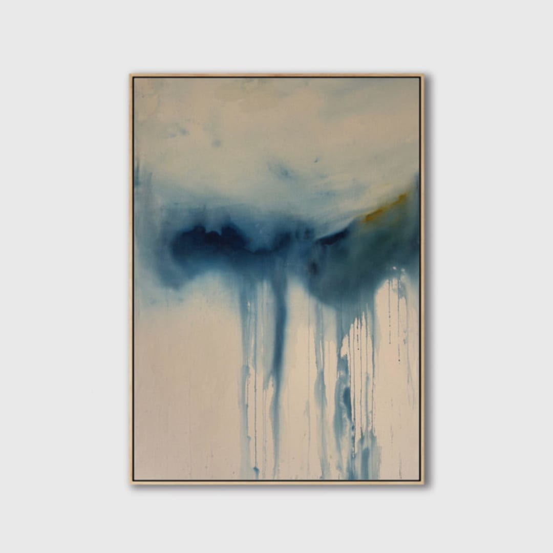 "Ecos de Maré" - Original Painting in brown by Karine Tonial Grimm
