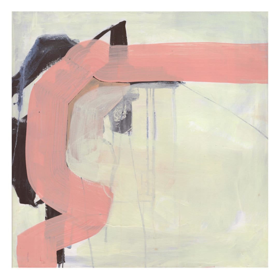 "Pink Vibe" - Original Painting in pink by Kirsta Benedetti