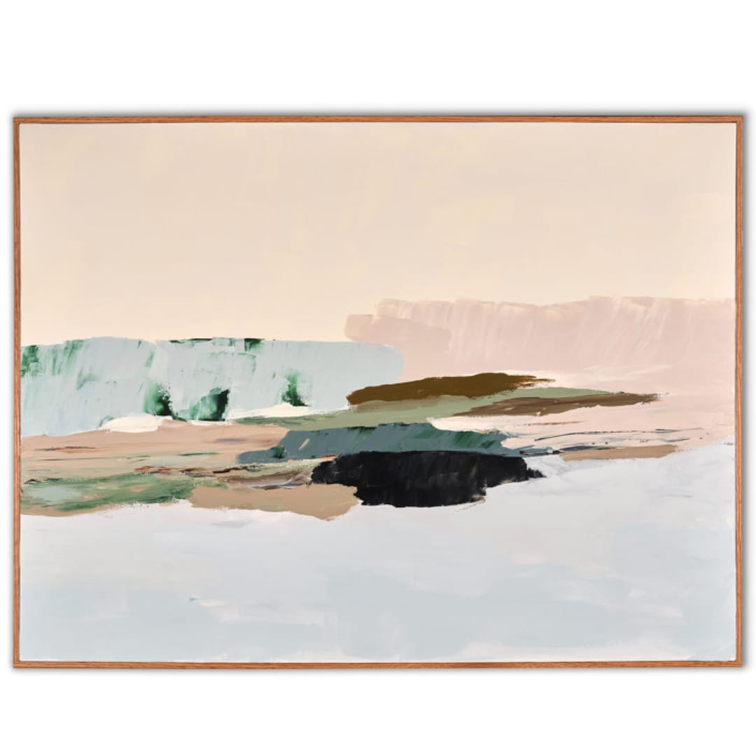 "Secret Coast Original Painting" - Original Painting in multicolorassorted-colors by Caryn Owen