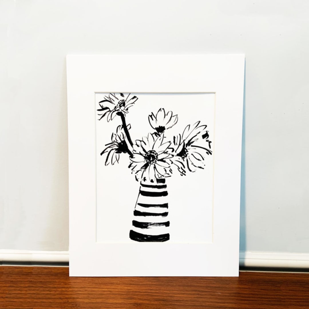 Striped Vase