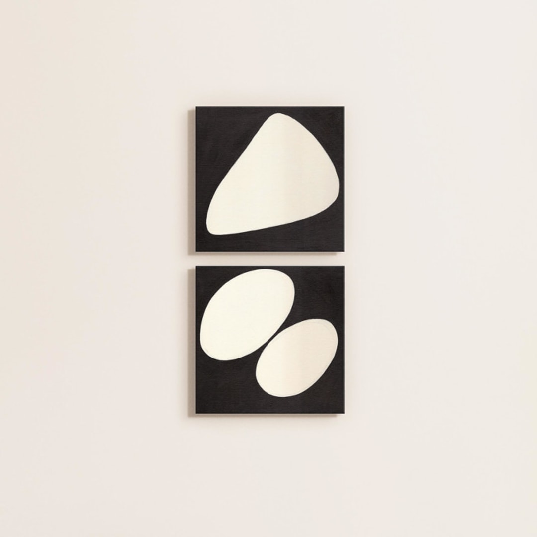 "Cloud Gate" - Original Painting in black by Bryn Wears-Fitipaldi