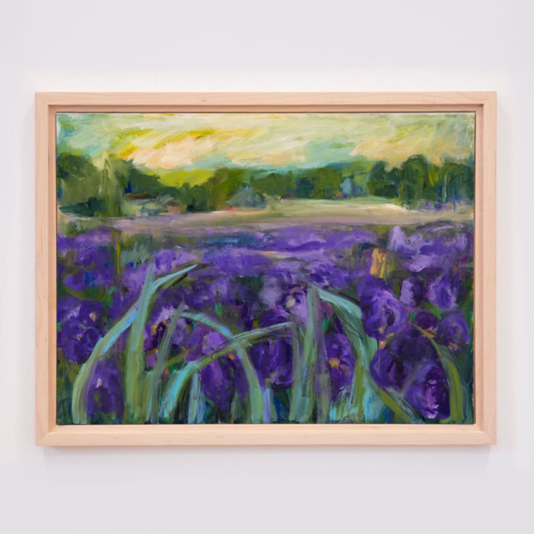 "Heart with Nature" - Original Painting in multicolorassorted-colors by CONNIE COLLUM