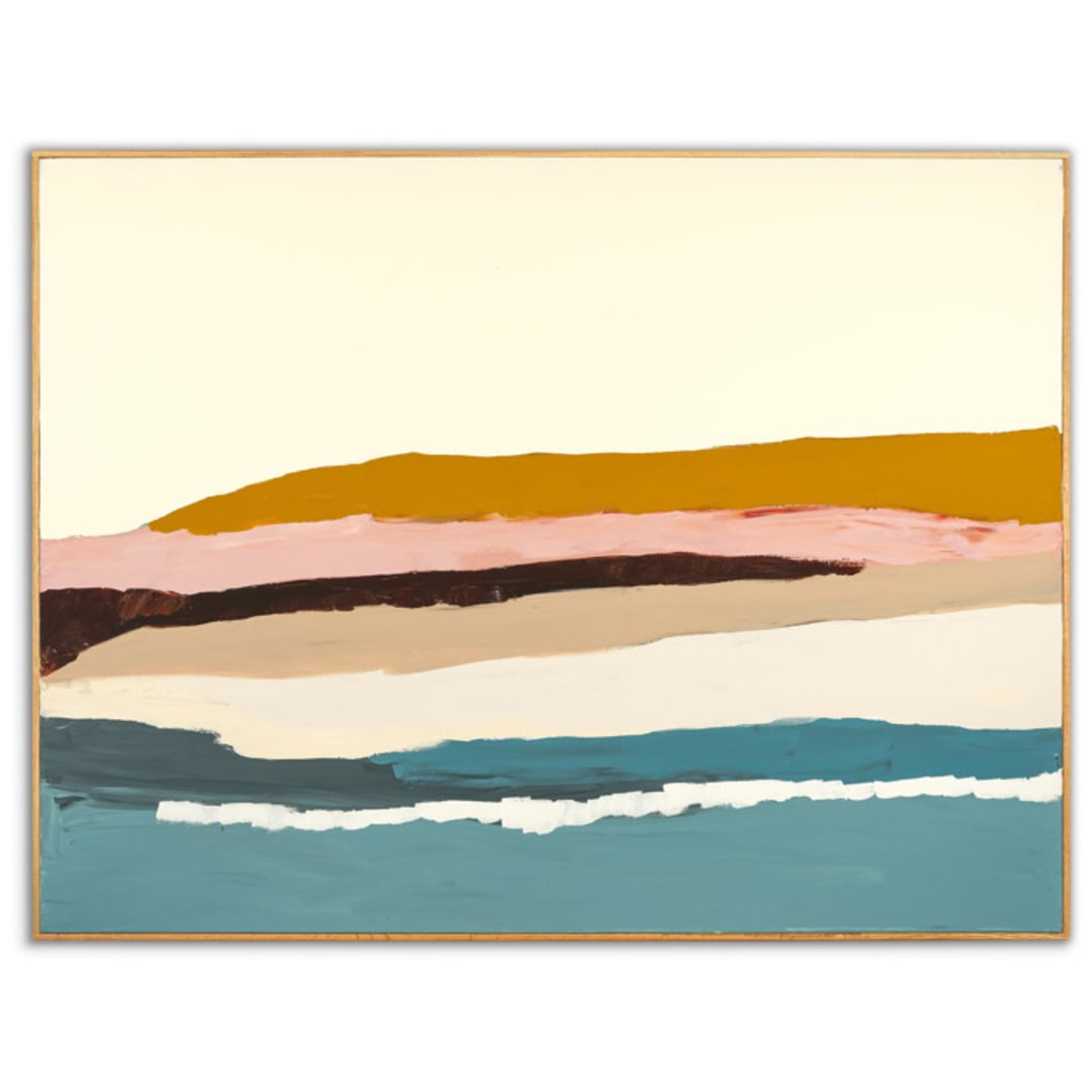 "Fall Seascape Large" - Original Painting in multicolorassorted-colors by Caryn Owen