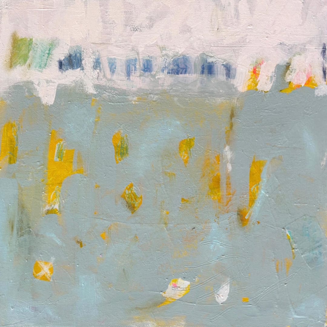 "for dear life" - Original Painting in multicolor by tina johnson