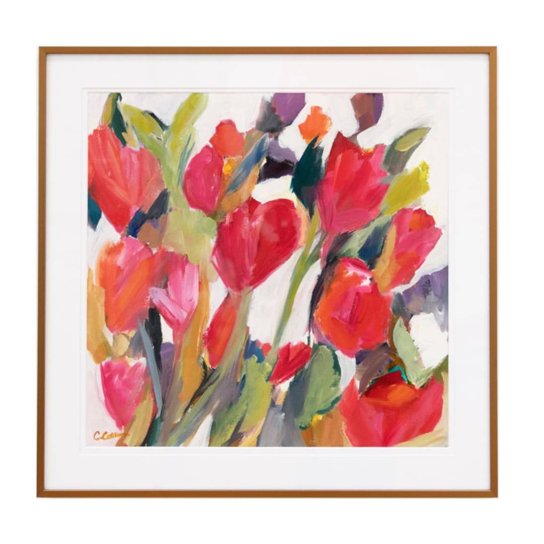 "The Bright Side of Things" - Original Painting in multicolorassorted-colors by CONNIE COLLUM