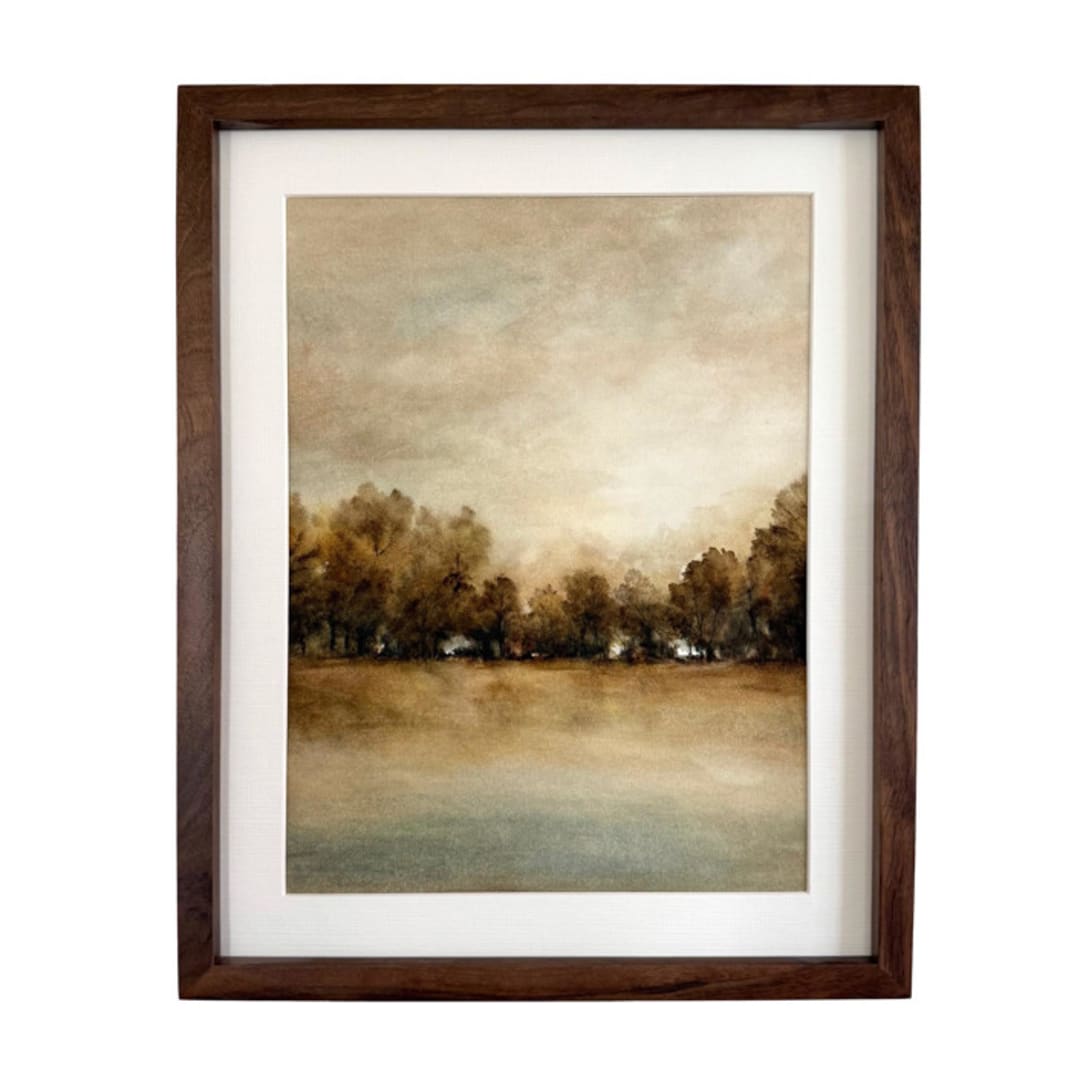 "Fall Reflections" - Original Painting in multicolorassorted-colors by Sara Swanson