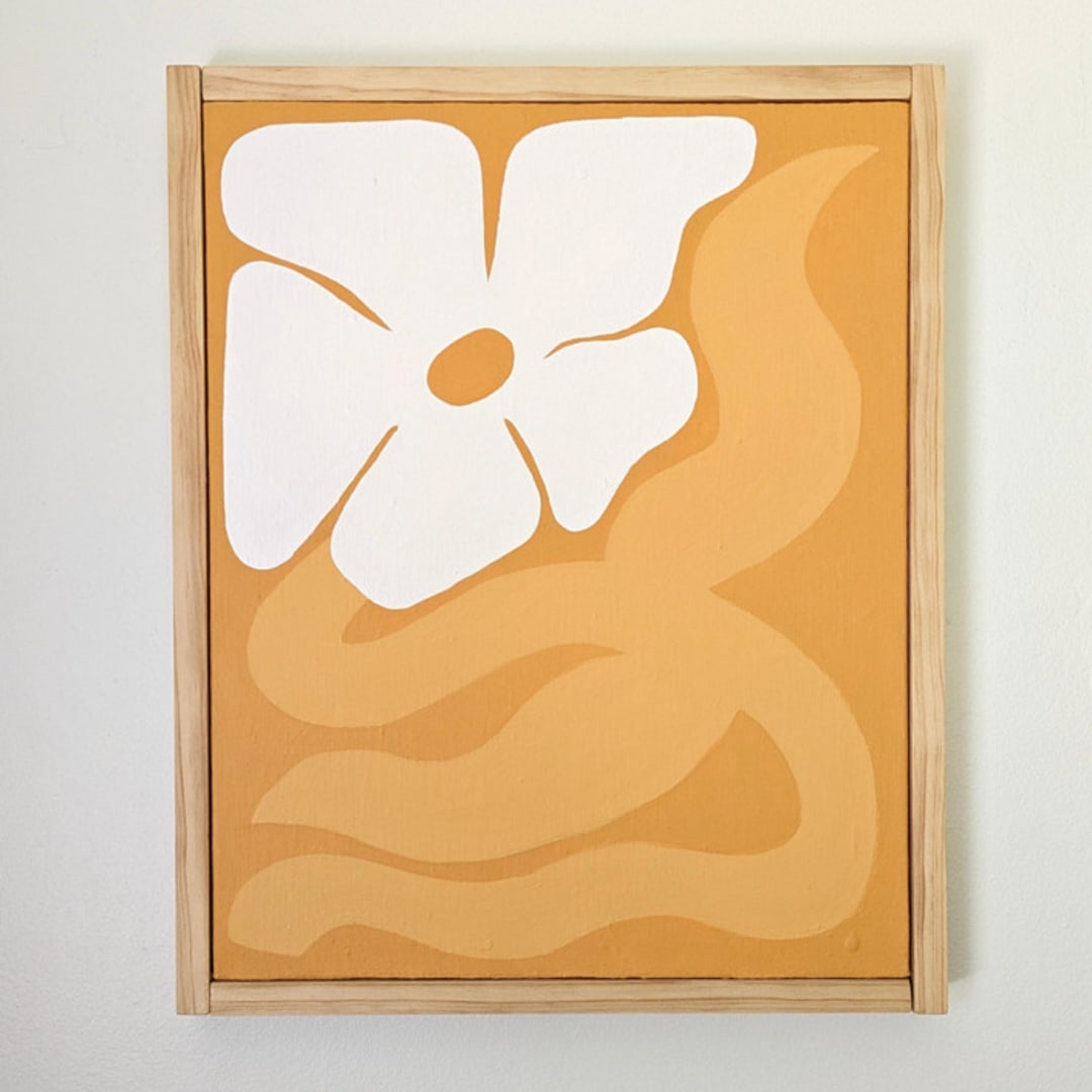 "In Full Sunlight- Original Acrylic Painting" - Original Painting in multicolor by Kate Sowinski