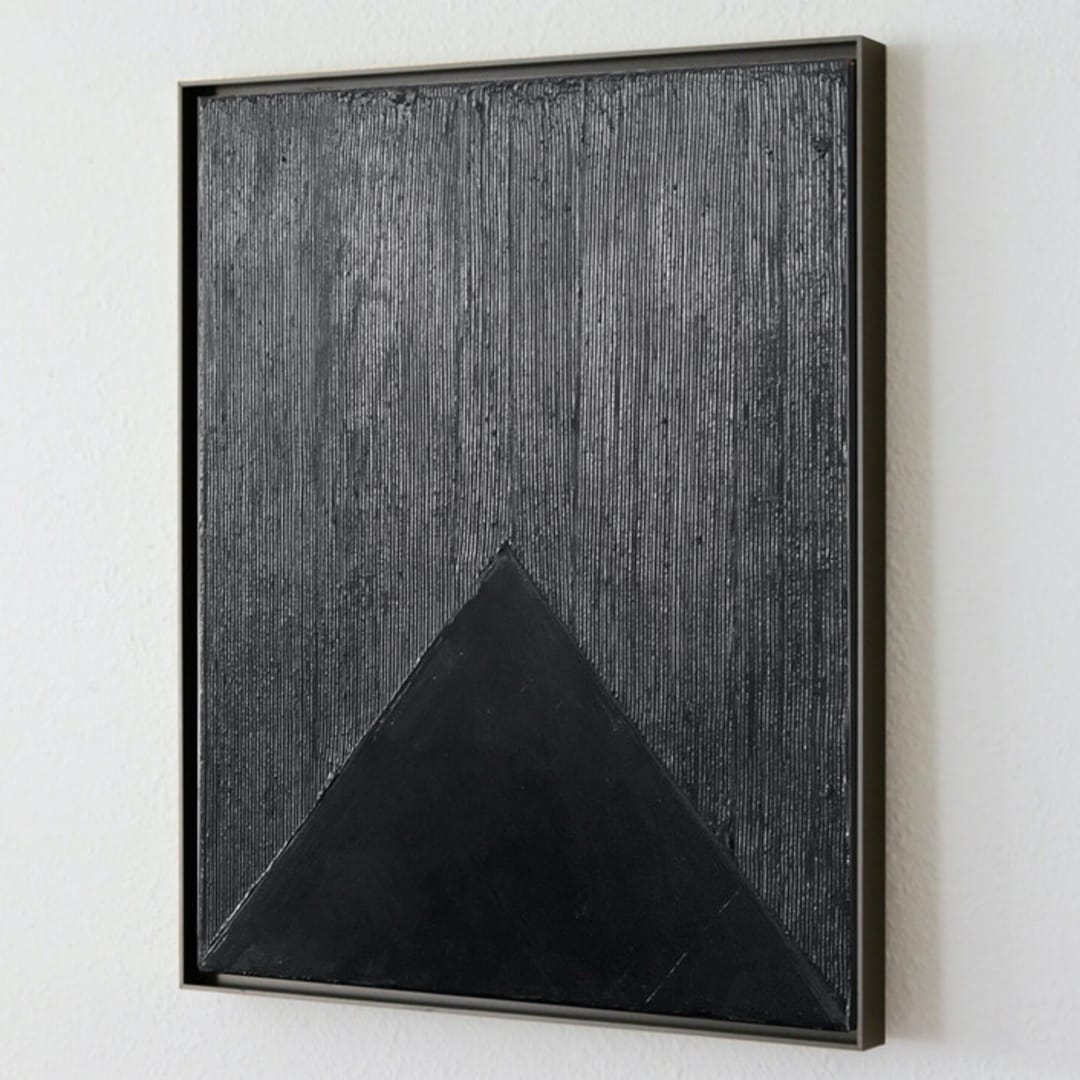 Triangle Up in Black