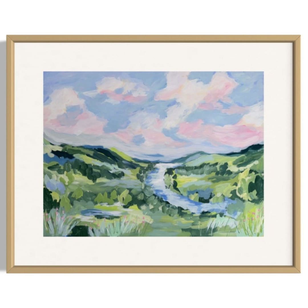 "Endless Journey" - Original Painting in multicolorassorted-colors by Sarah Mankin