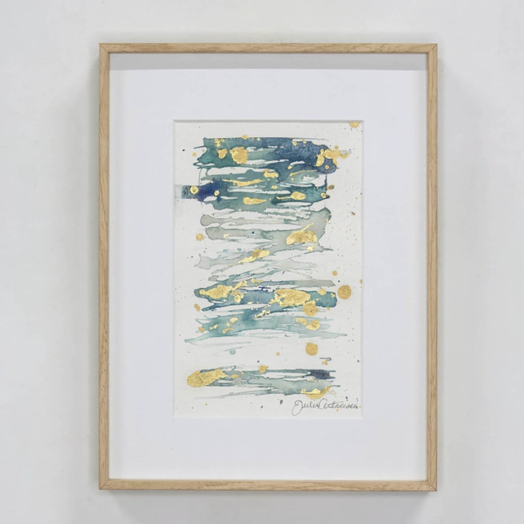 "Enchantment No. 2 - Original" - Original Mixed Media in multicolorassorted-colors by Julia Contacessi