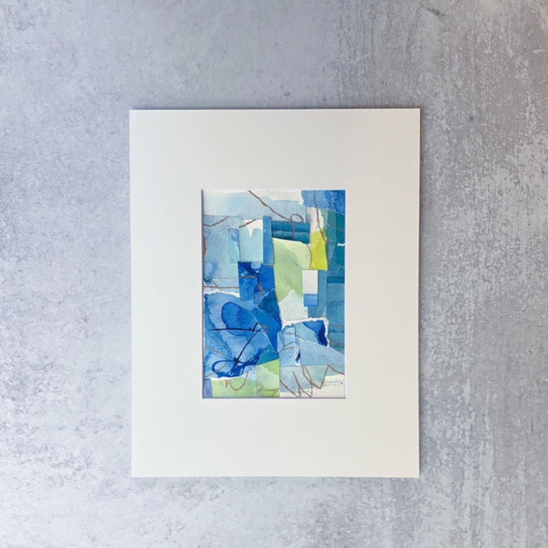 "New Realities no. 03" - Original Mixed Media in multicolorassorted-colors by Jocelyn Elizabeth