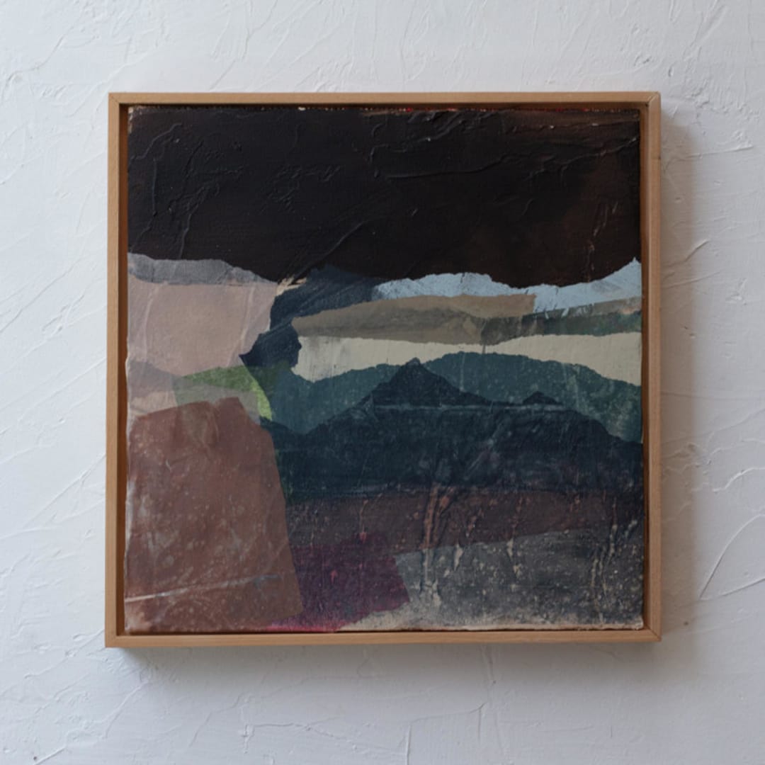 "Summerland I" - Original Mixed Media in multicolor by Jennifer Daily