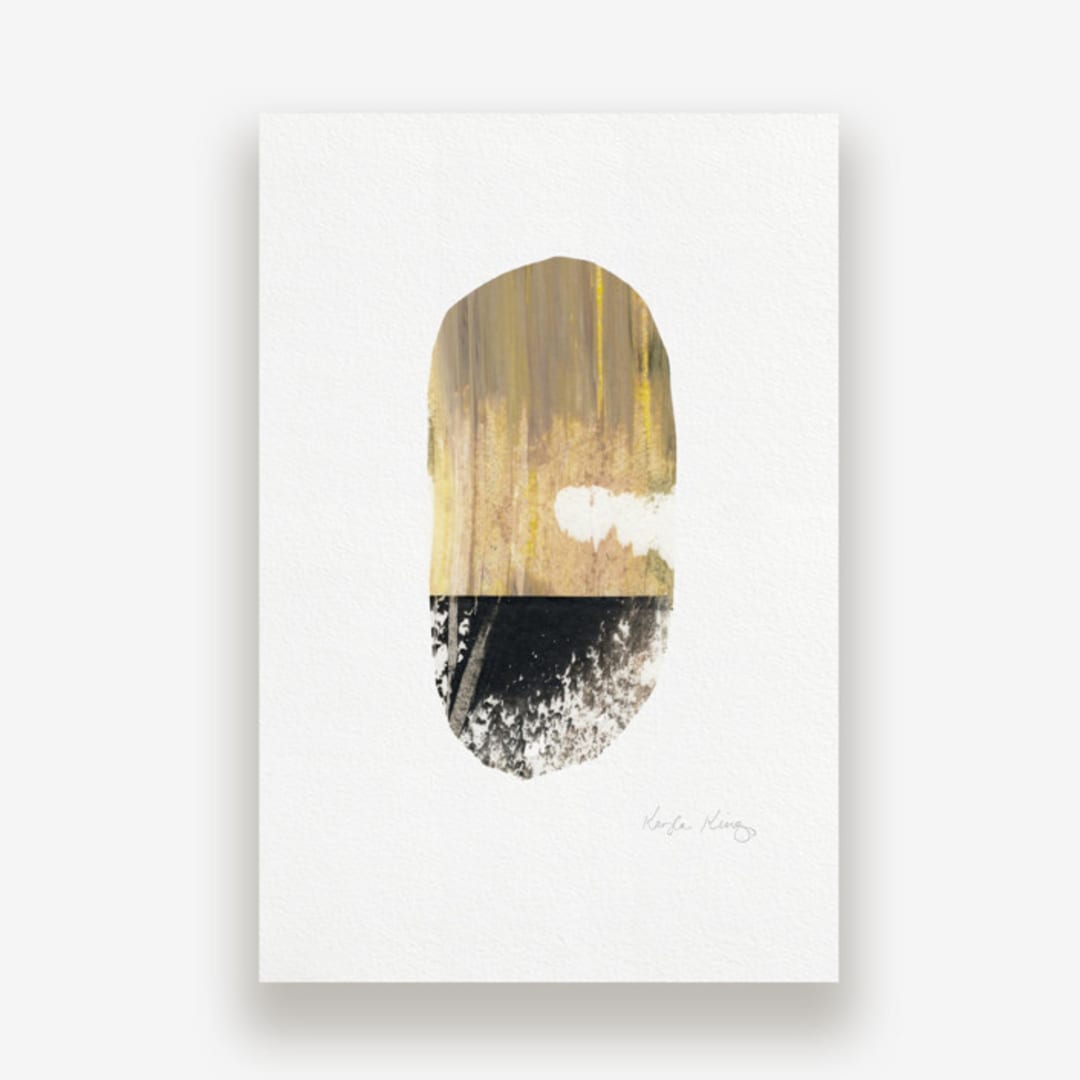 "Seedling #5" - Original Mixed Media in multicolor by Kayla King