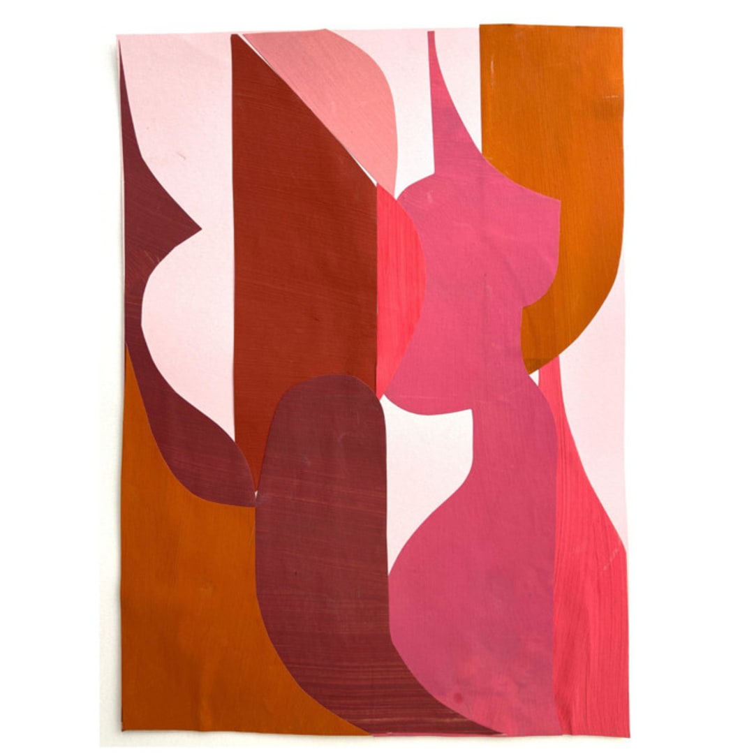 "Color Fall" - Original Mixed Media in multicolor by cyrille gulassa