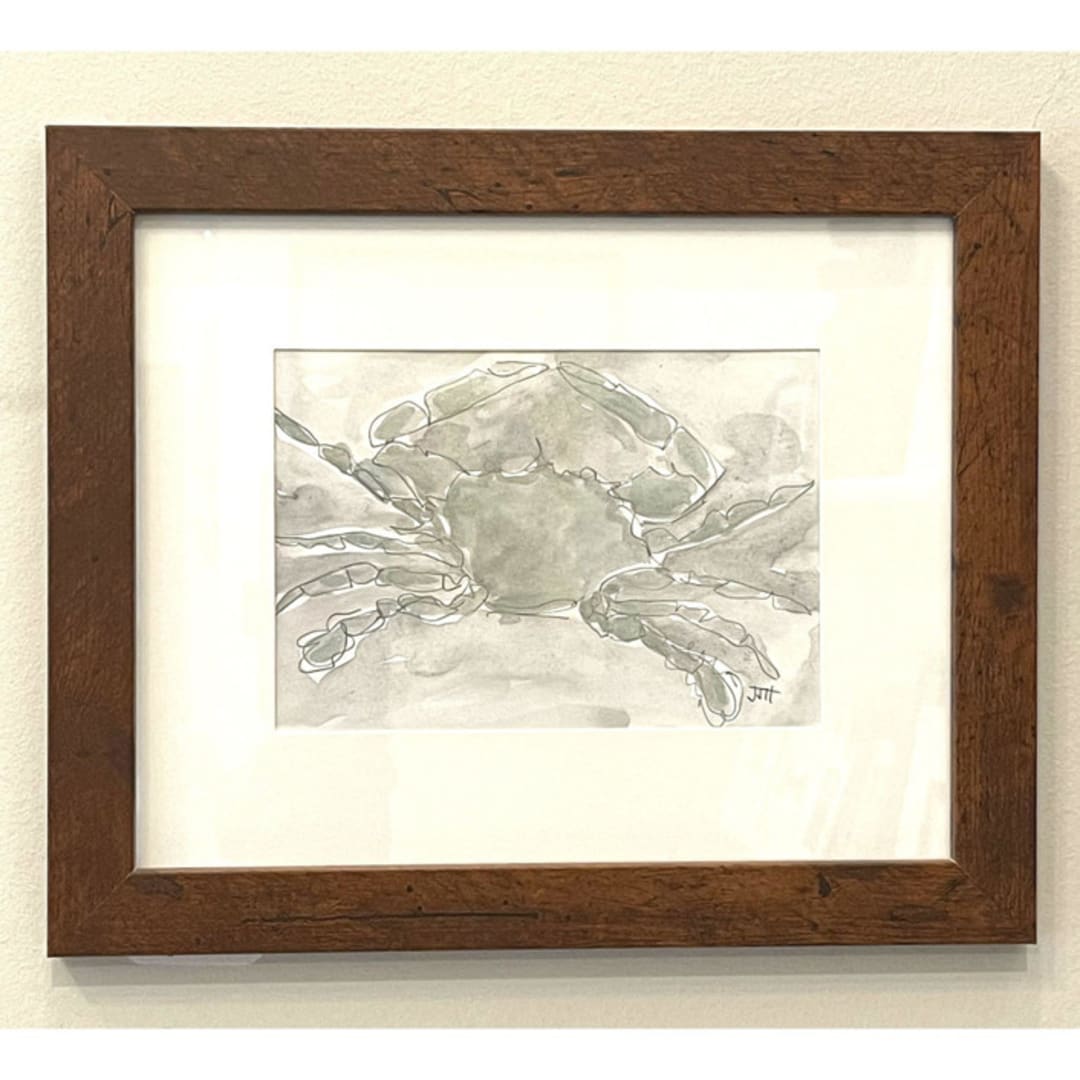 "Support Yourself Doing Hard Things" - Original Mixed Media in gray by Golden Lines and Silver Linings