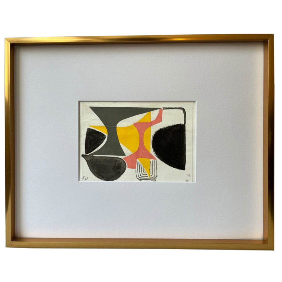 "Balance" - Original Mixed Media in multicolorassorted-colors by Bethania Lima