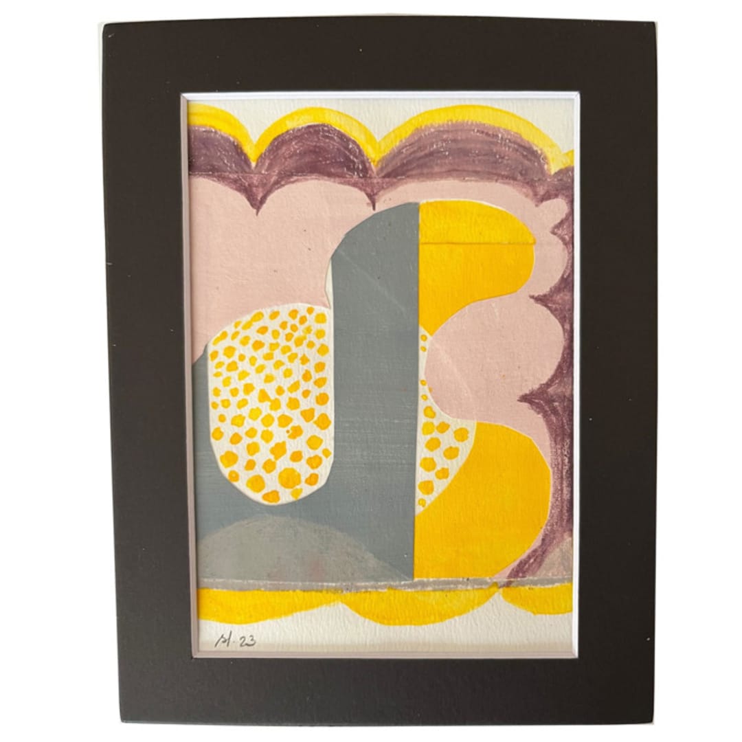 "Pop flower power" - Original Mixed Media in multicolorassorted-colors by Bethania Lima