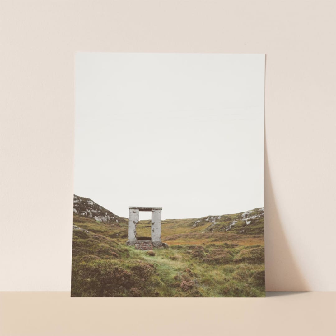 "Gateway II - 11" x 14"" - Limited Edition Prints - Photography in green by Kamala Nahas