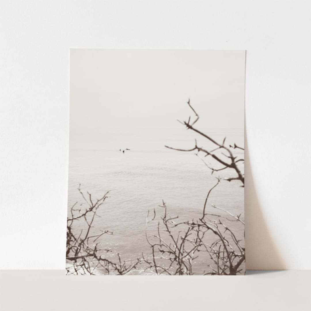 "Surfside I - 24" x 30"" - Limited Edition Prints - Photography in gray by Kamala Nahas