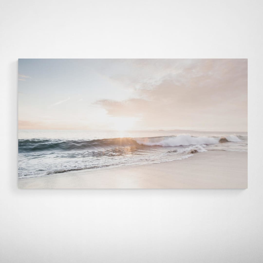 "Anacapa Swell - 48" x 27"" - Limited Edition Prints - Photography in blue by Kamala Nahas