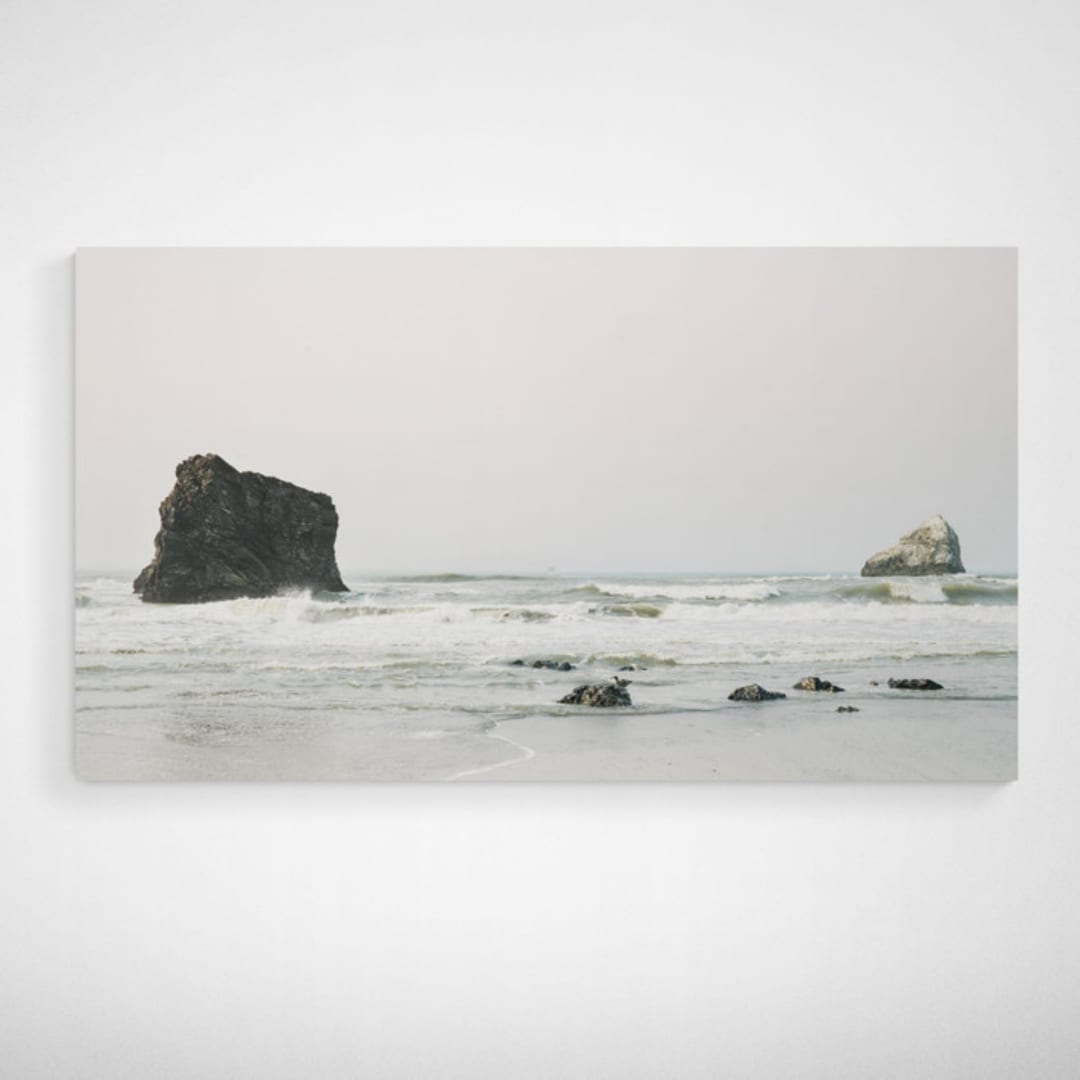 "North Coast 1 - 16" x 9"" - Limited Edition Prints - Photography in gray by Kamala Nahas