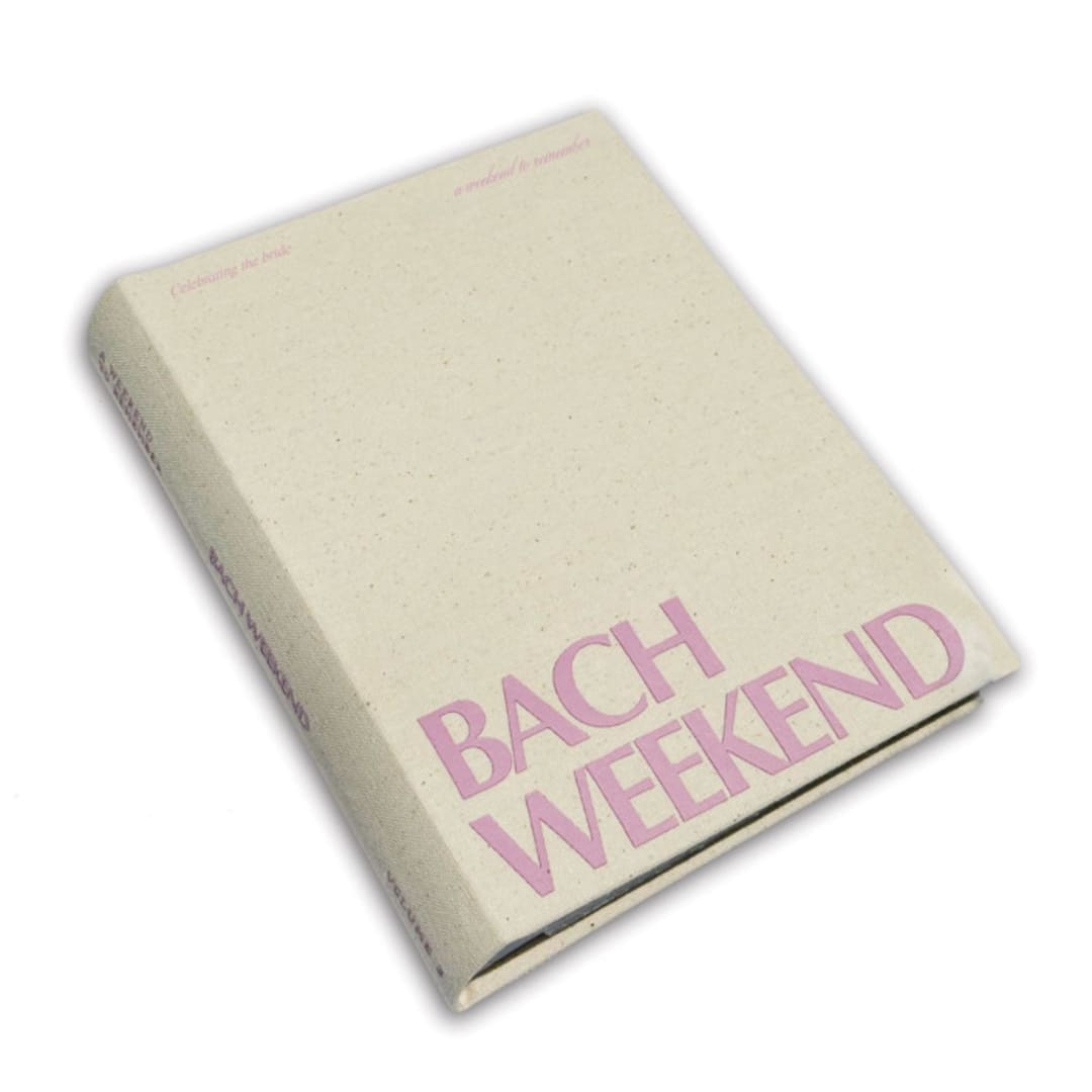 "Linen Bach Weekend Photo Album" - Wedding Albums and Scrapbooks in beige by The Ceremony Club
