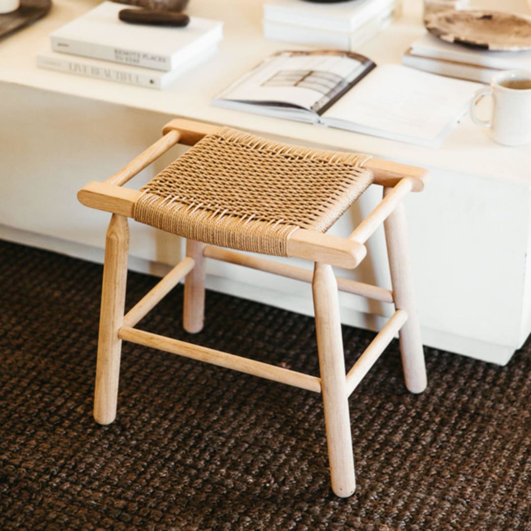 "The Danish Cord Bench" - Bar Carts in natural by Millstream Home
