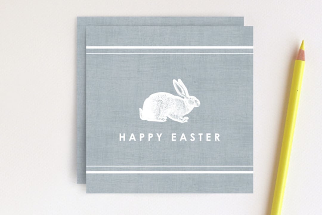 Vintage Bunny Gift Tag