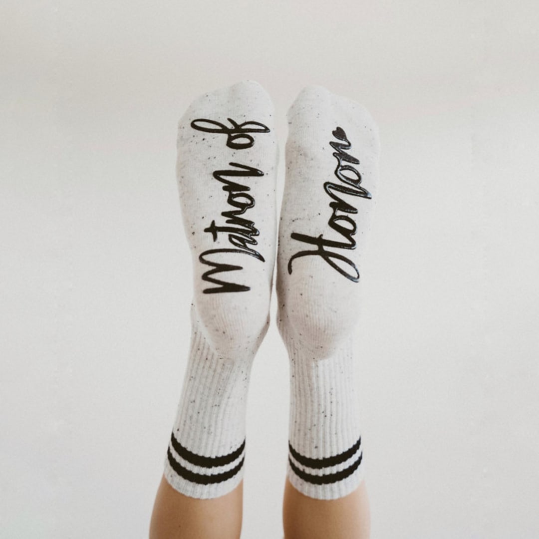 Matron of Honor Socks