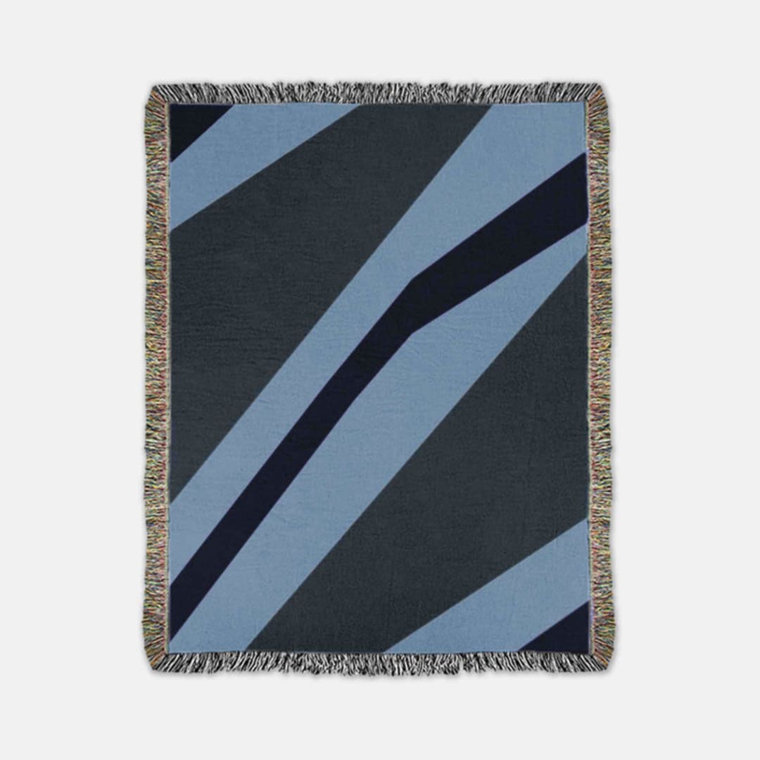 Zeze Throw Blanket - Cloudy Blue