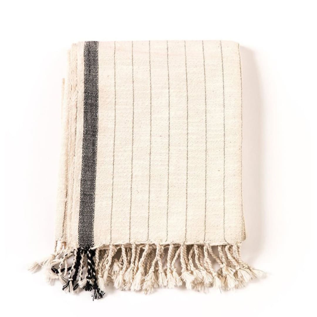 "Mas Towel" - Blankets and Throws in natural by HOUSE NO.23