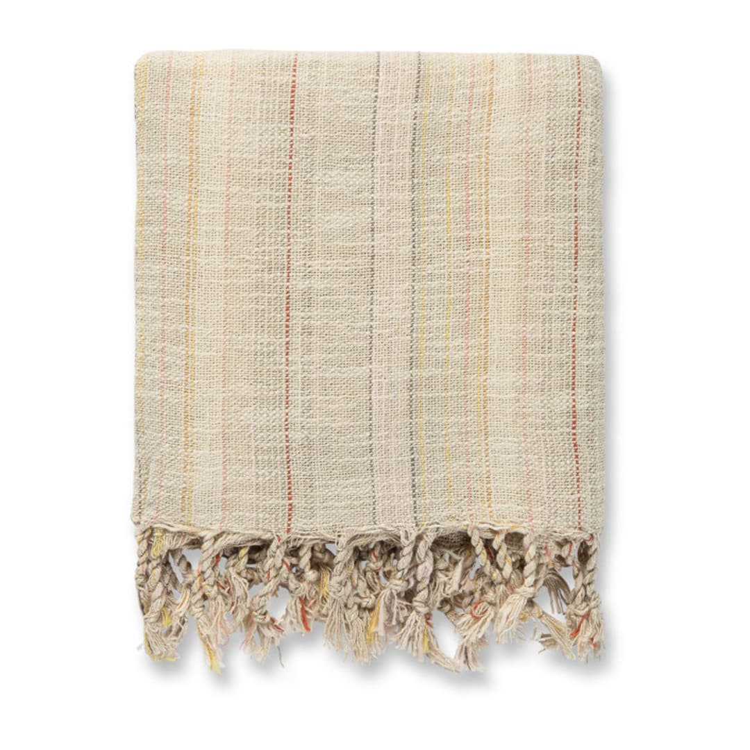 "Mae Towel" - Blankets and Throws in multicolor by HOUSE NO.23