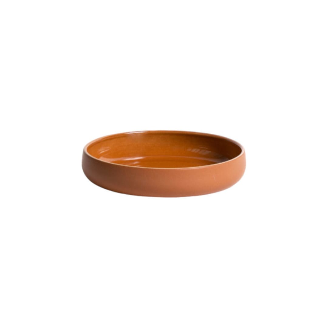 "Tunisian Pasta Bowls Set of 4" - Dining Bowls in orange by Powered By People