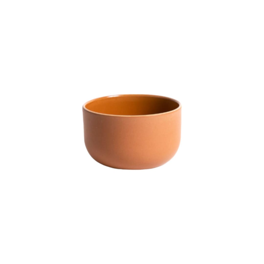 "Tunisian Bowls Set of 4" - Dining Bowls in orange by Powered By People