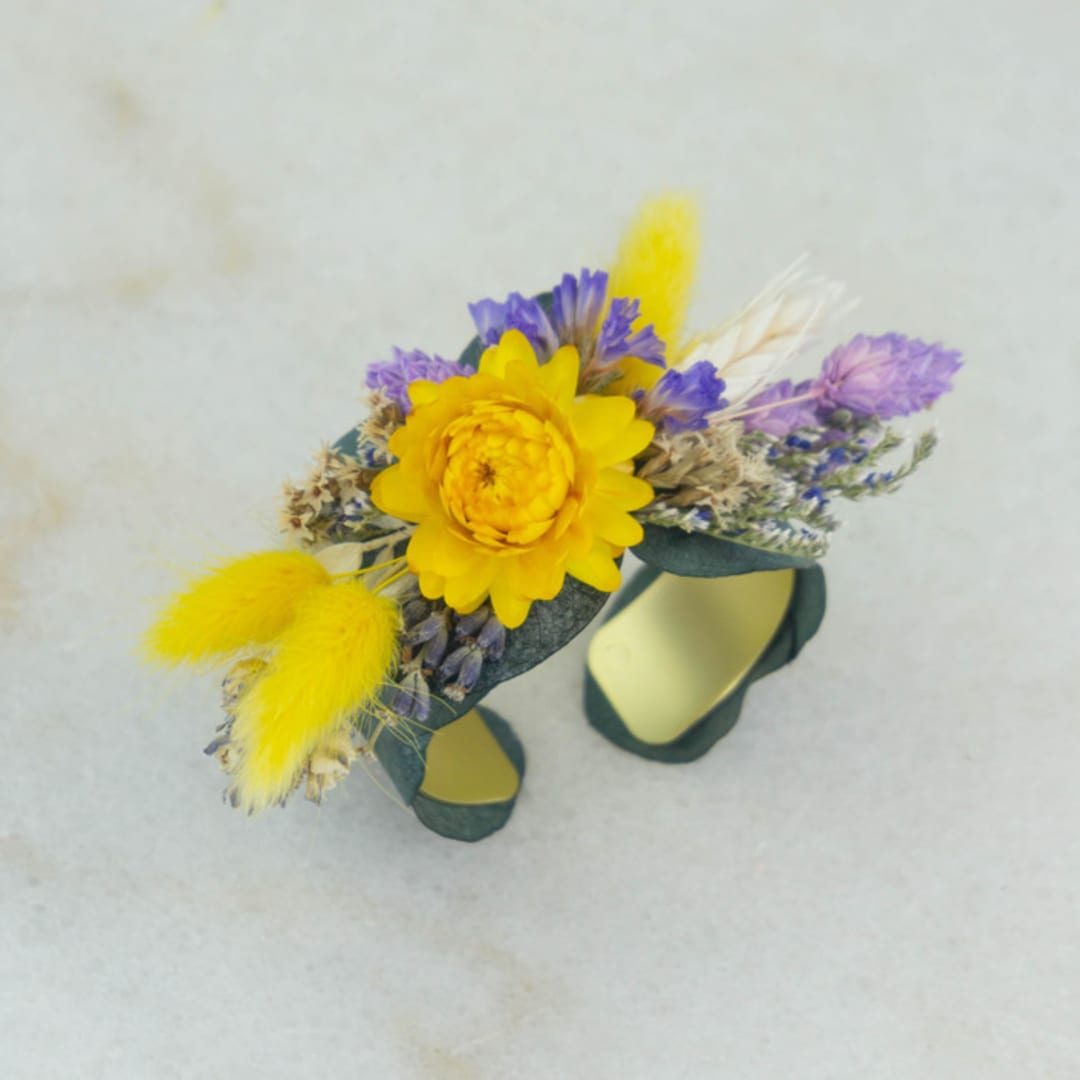 Sunrise Floral Wrist Cuff