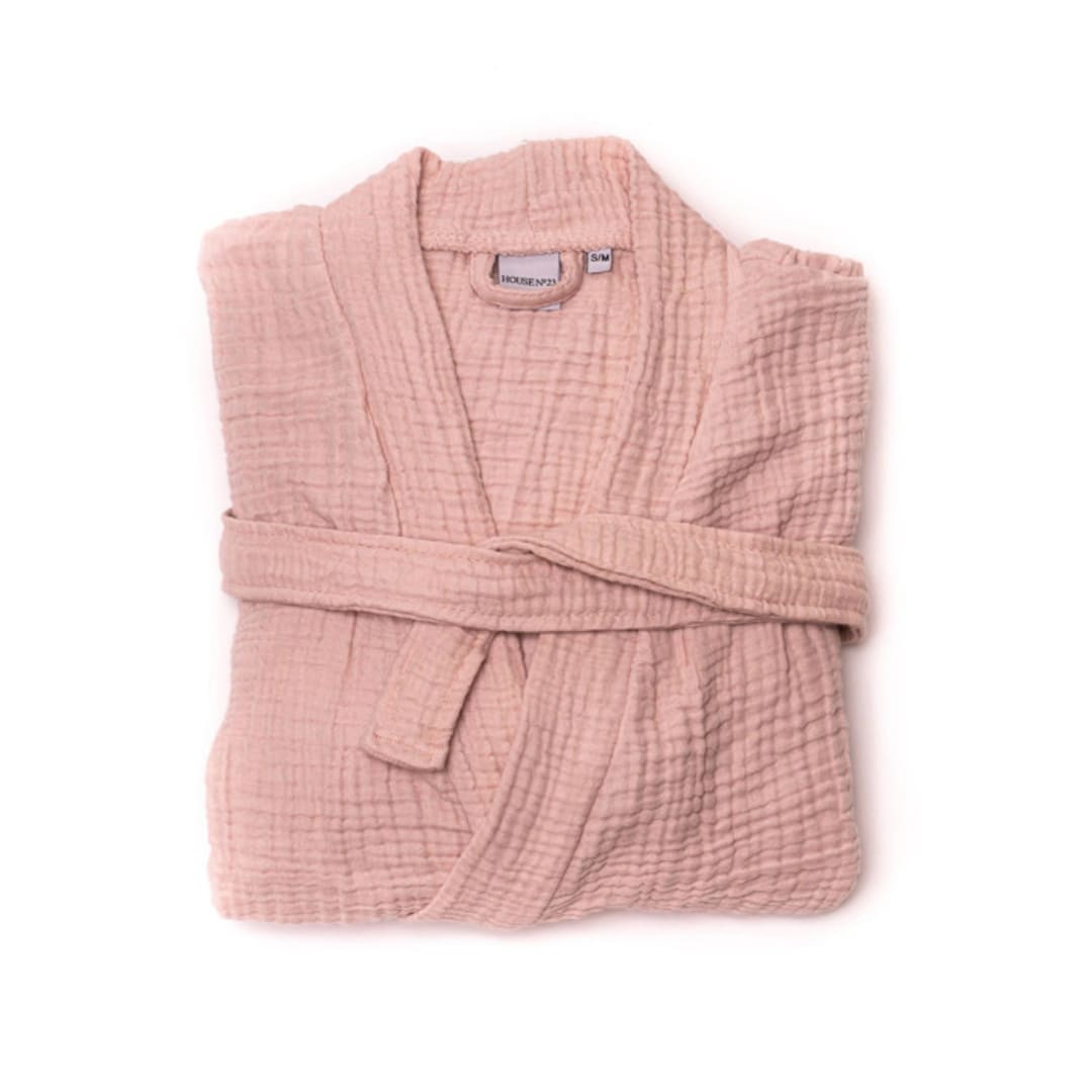 "Alaia Robe - Blush (L/XL)" - Bath Robes in pink by HOUSE NO.23