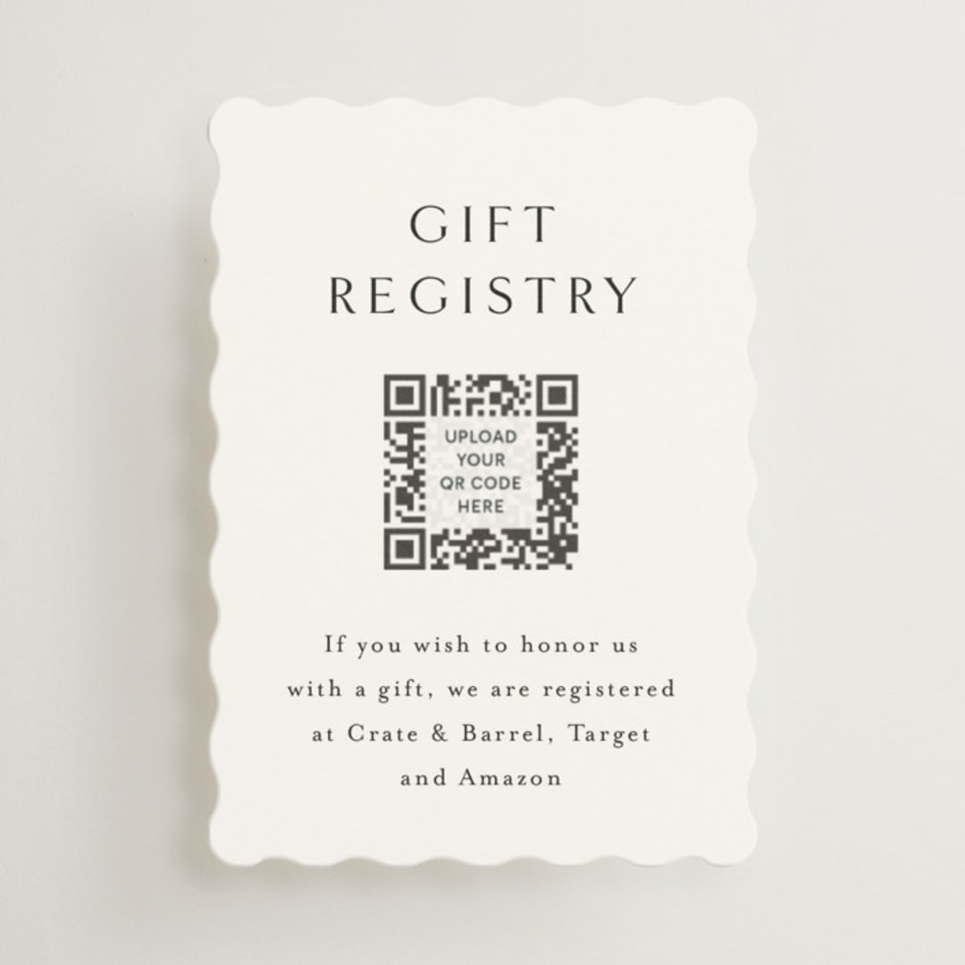 "graceful" - Mini Enclosure Cards in Onyx by Jennifer Postorino - Front