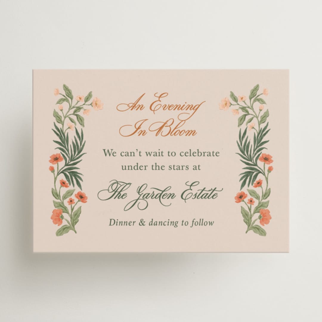 "Garden Heirloom" - Mini Enclosure Cards in Garden by Elly - Front