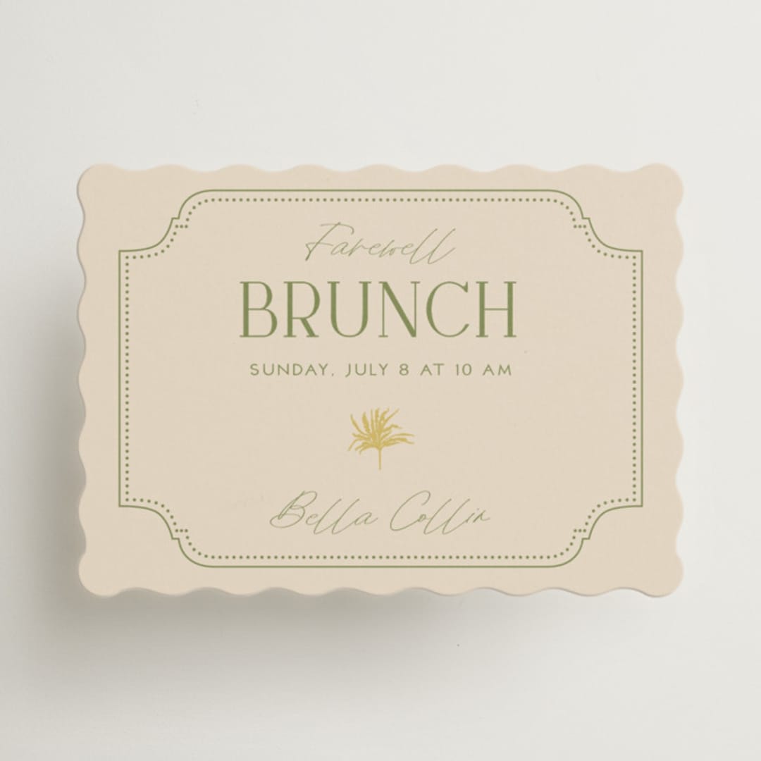 "The Gallery" - Mini Enclosure Cards in Summer Citrus by Vera Lim - Front