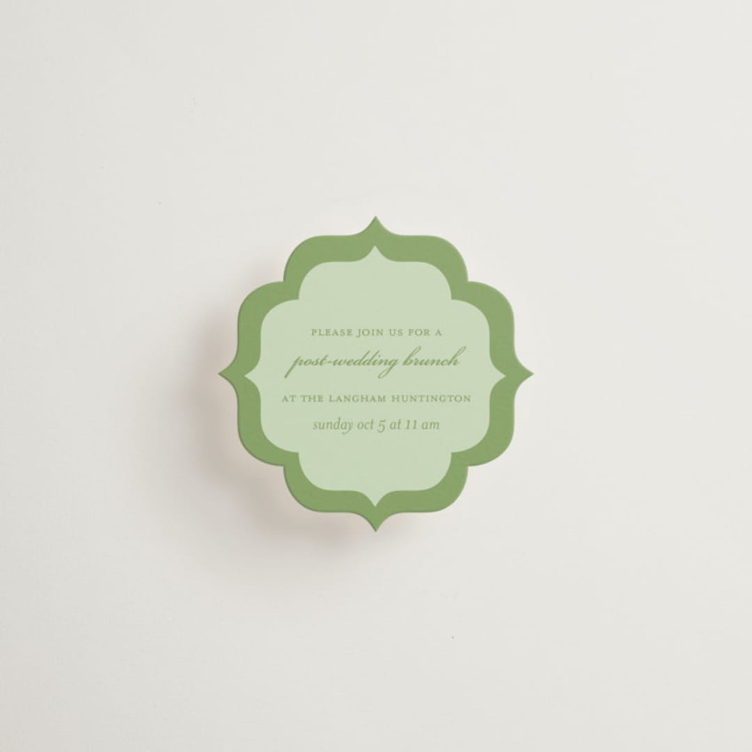 "Hydrangea Vines" - Mini Enclosure Cards in Coastal by Madhvi Samimi - Front