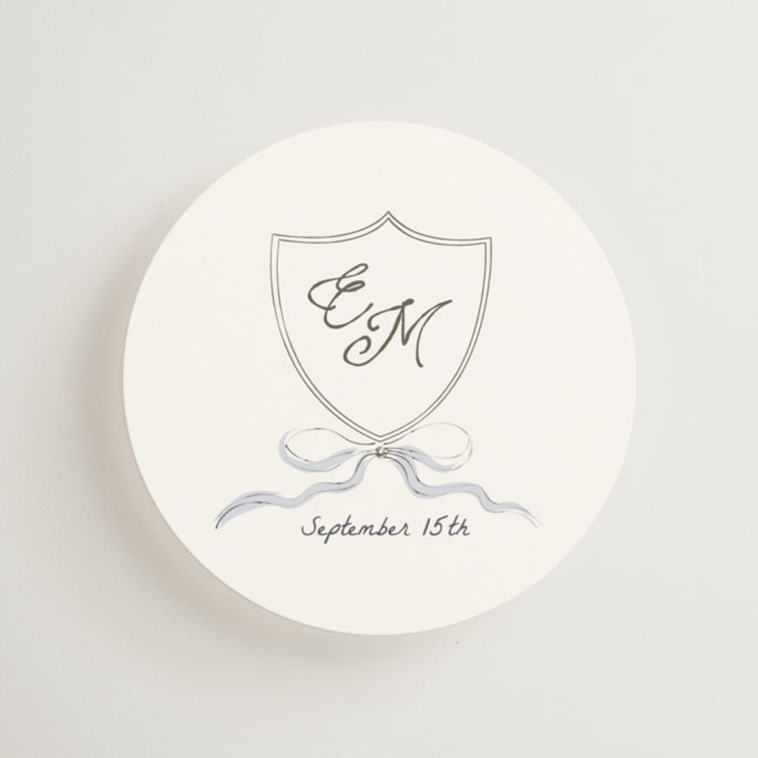 "Birds of Paradise" - Mini Enclosure Cards in Cloud by Helena Vitto - Front